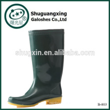 rain boot camo rain boot women wedge heel boots B-803